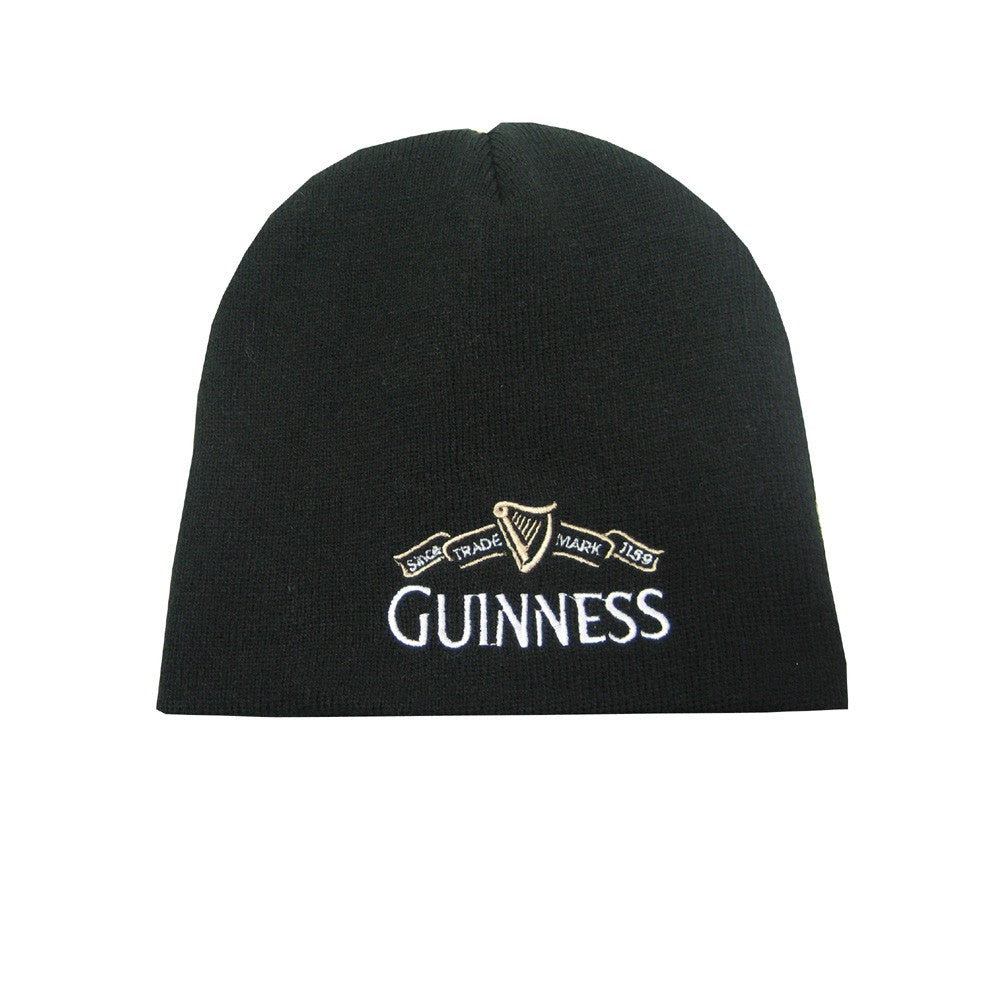 Guinness Trademark 1759 Knit Hat in Black