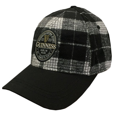 Guinness Tweed Patch Baseball Cap in Grey