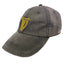 Guinness Washed Harp Baseball Cap in Black