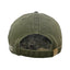 Guinness Washed Harp Baseball Cap in Bottle Green