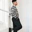 Guinness Word Bamboo Socks in Black & Cream