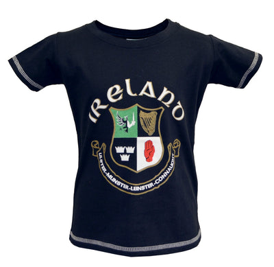 Ireland 4 Province Kids T-shirt in Navy
