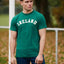 Ireland Appliqué T-Shirt in Evergreen & Cream