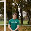 Ireland Appliqué T-Shirt in Evergreen & Cream