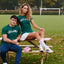 Ireland Appliqué T-Shirt in Evergreen & Cream