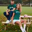 Ireland Appliqué T-Shirt in Evergreen & Cream