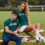 Ireland Appliqué T-Shirt in Evergreen & Cream