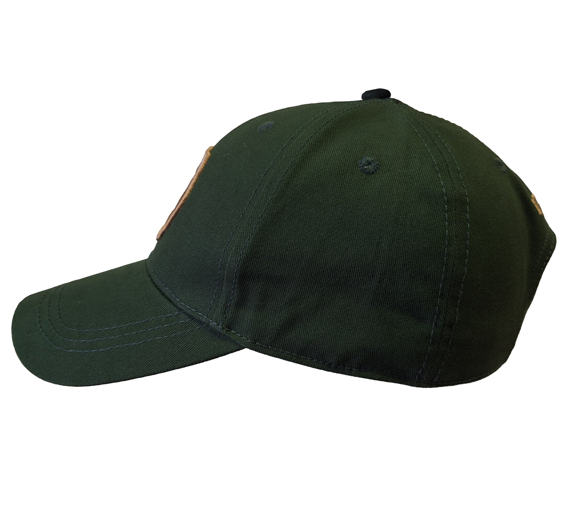 Ireland Baseball Cap in Bottle Green & Gold