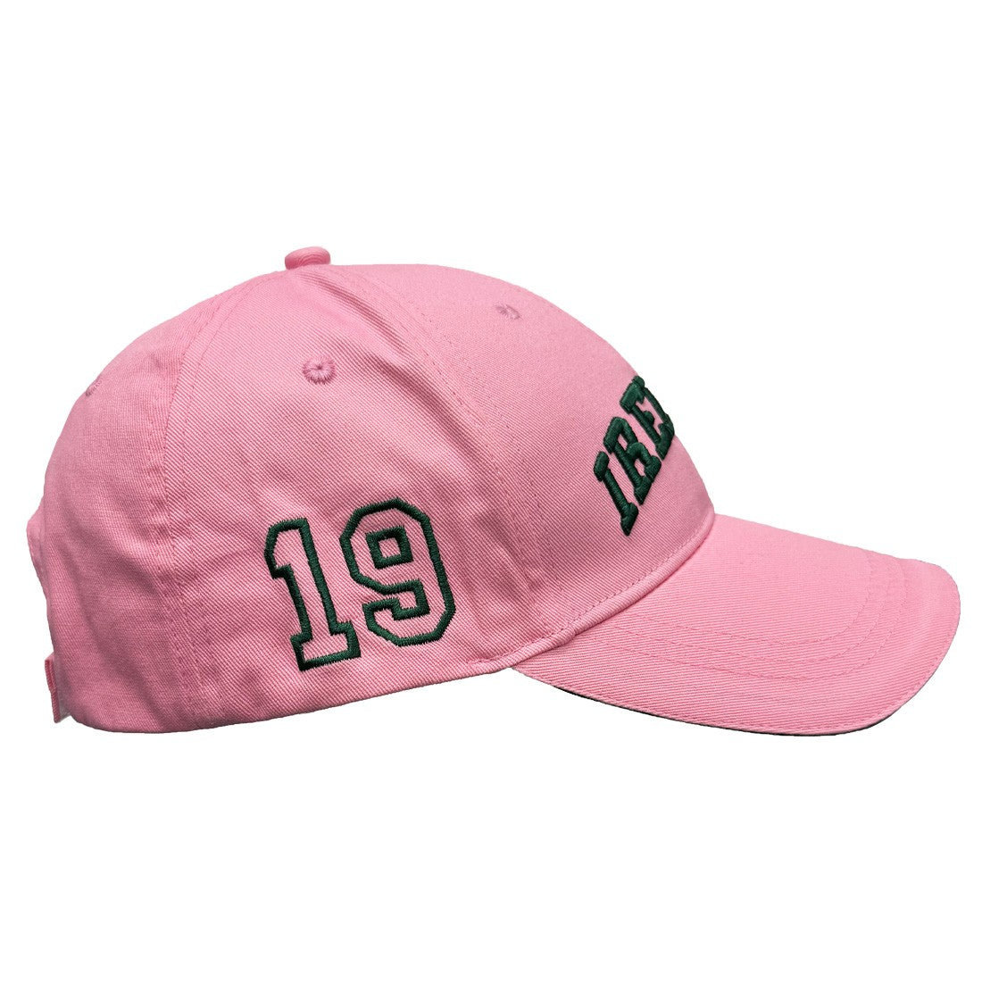 Ireland Baseball Cap in Pink & Green