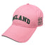 Ireland Baseball Cap in Pink & Green