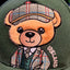 Ireland Bear Kids Baseball Cap in Bottle Green