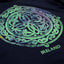 Ireland Celtic Coloured Ladies T-shirt in Navy