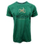Ireland Celtic Nation Shamrock Embroidered T-Shirt in Green
