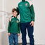 Ireland Celtic Sublimated Performance 1/4 Zip Top in Bottle Green
