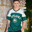 Ireland Celtic USA Football Top in Green & Cream