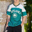Ireland Celtic USA Football Top in Green & Cream
