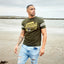 Ireland Craic & Ceol 1922 T-shirt in Bottle Green & Yellow