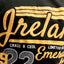 Ireland Craic & Ceol 1922 T-shirt in Bottle Green & Yellow