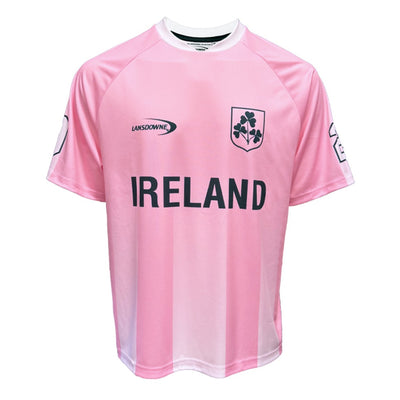 Ireland Crest Performance Top in Pink & White