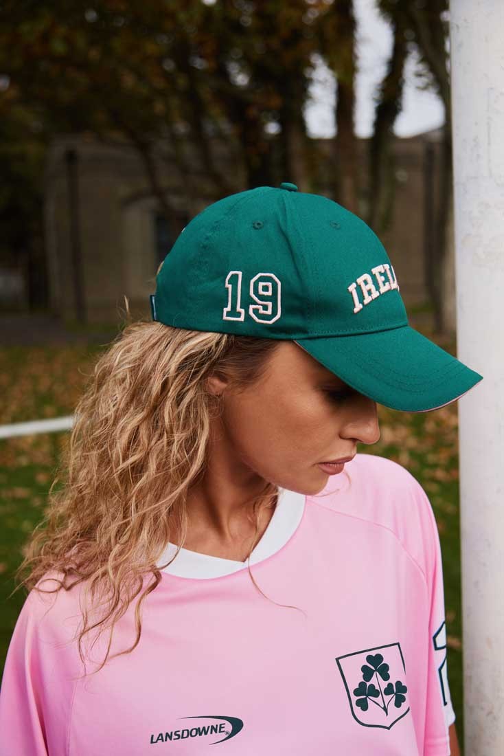Ireland Crest Performance Top in Pink & White