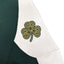 Ireland Crest V-Neck USA Top in Green & Cream