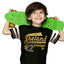 Ireland Emerald Isle 1922 Kids Tape T-shirt in Bottle Green & Cream