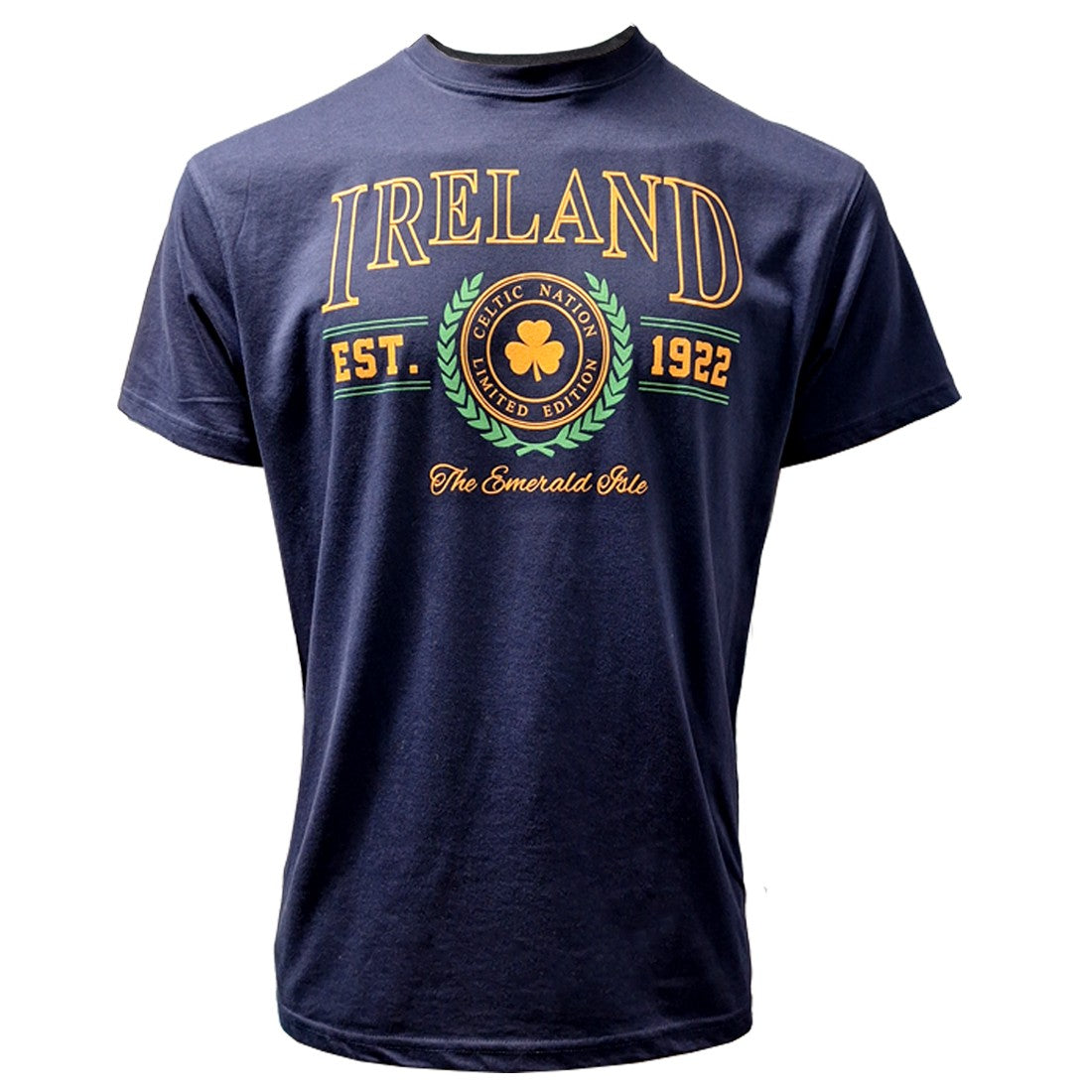 Ireland ‘Emerald Isle Est. 1922’ T-Shirt in Navy