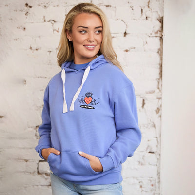 Ireland Grá Mo Chroí Hoodie in Corn Blue