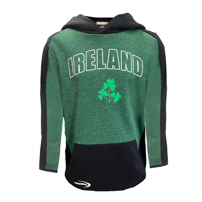Ireland Grindle Kids Hoodie in Navy & Green