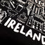 Ireland ‘Ireland Doodle’ Mens Hoodie in Black