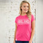 Ireland ‘Ireland Label’ Ladies T-Shirt in Cerise