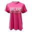Ireland ‘Ireland Label’ Ladies T-Shirt in Cerise