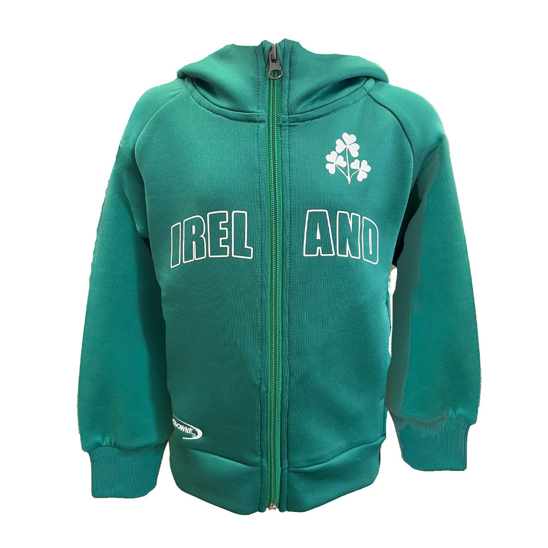 Ireland Kids Full Zip Hoodie in Power Green
