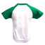 Ireland Kids Raglan T-shirt in White & Emerald