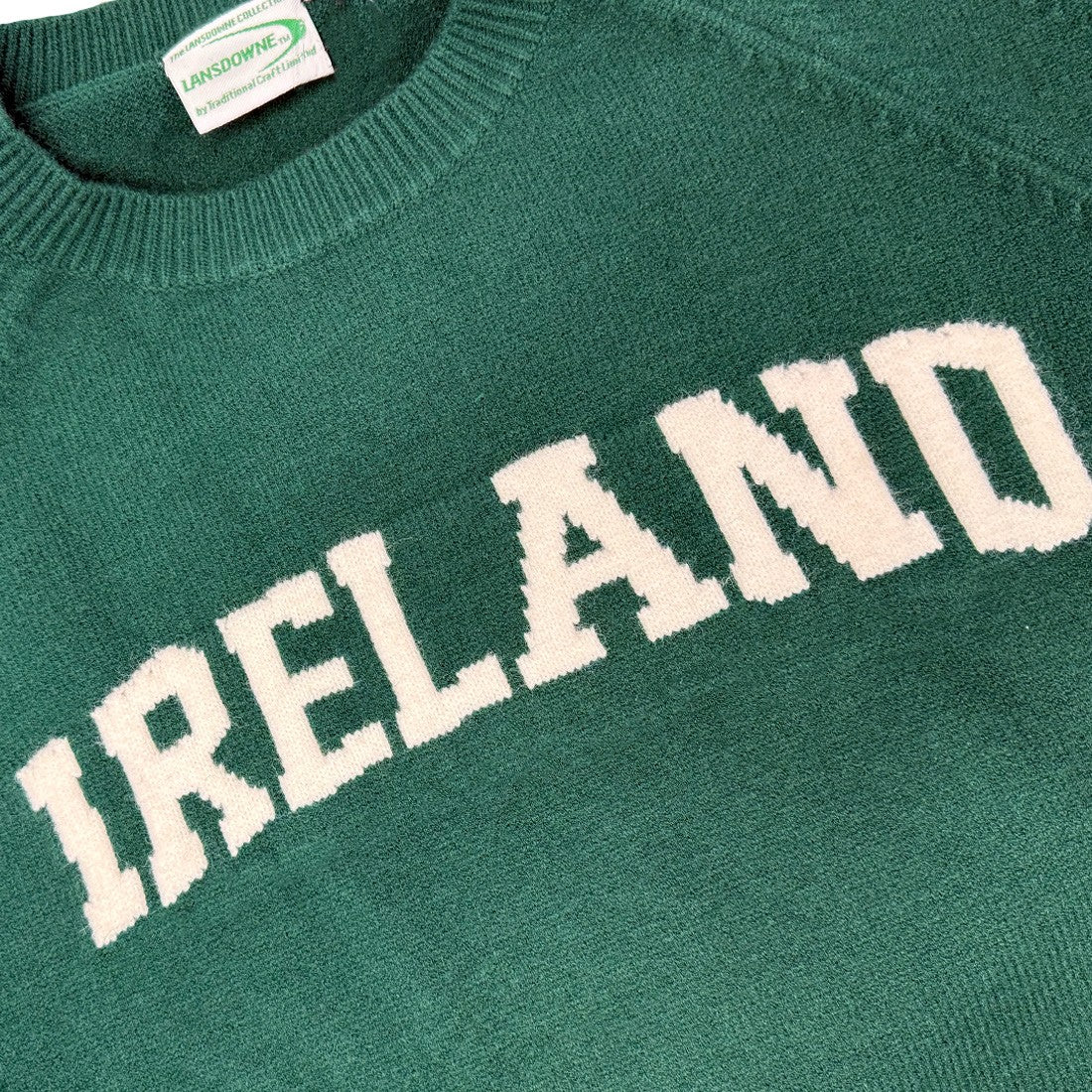Ireland Knitted Jumper in Evergreen