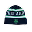 Ireland Knitted Kids Hat in Navy, Green & White