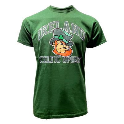 Ireland ‘Leprechaun Celtic Spirit’ T-Shirt in Sage