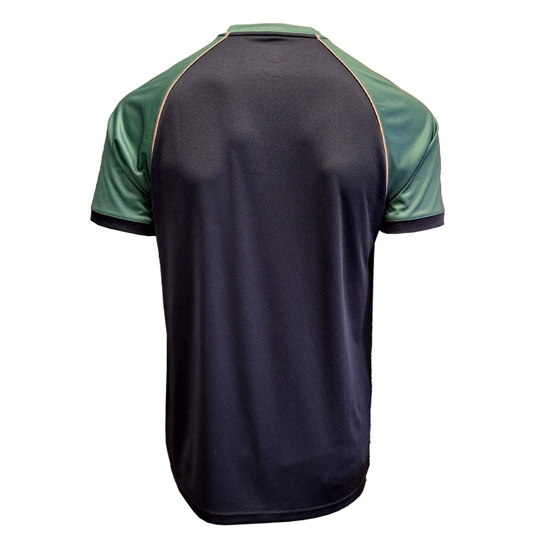 Ireland ‘Music’ Recycled Performance Top in Black & Bottle Green