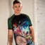 Ireland ‘Music’ Recycled Performance Top in Black & Bottle Green