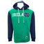 Ireland Notre Dame Hoodie in Emerald & Navy