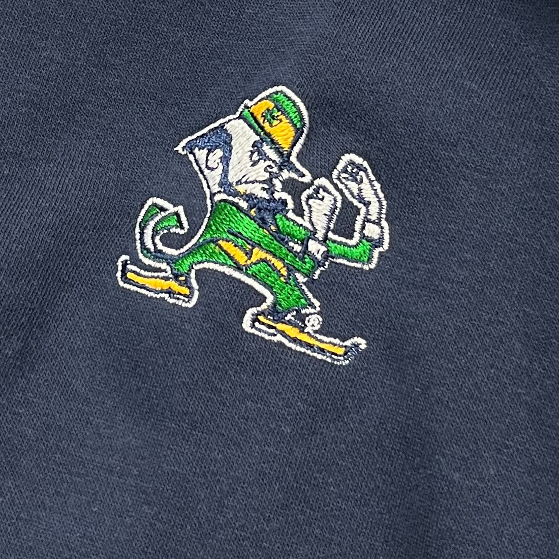Ireland Notre Dame Hoodie in Emerald & Navy