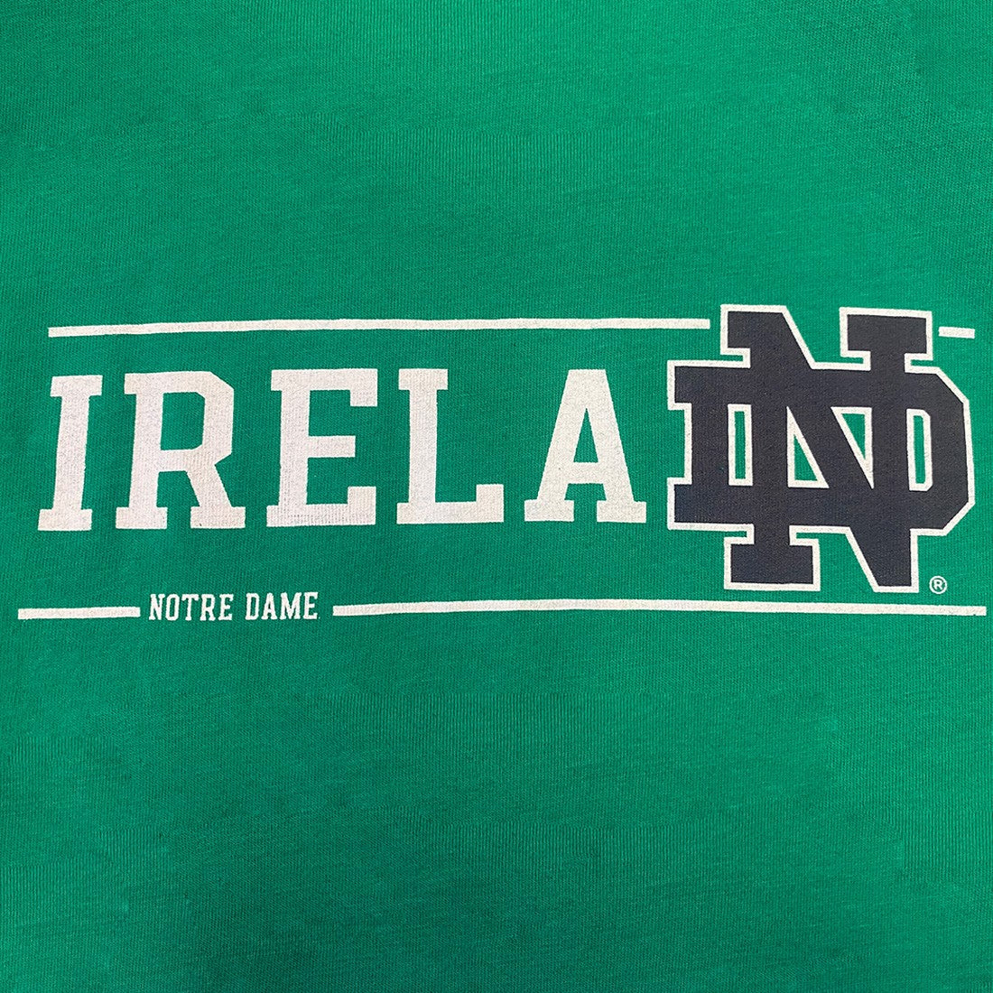 Ireland Notre Dame Kids T-shirt in Emerald