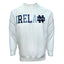 Ireland Notre Dame Sweatshirt in Cream & Blue