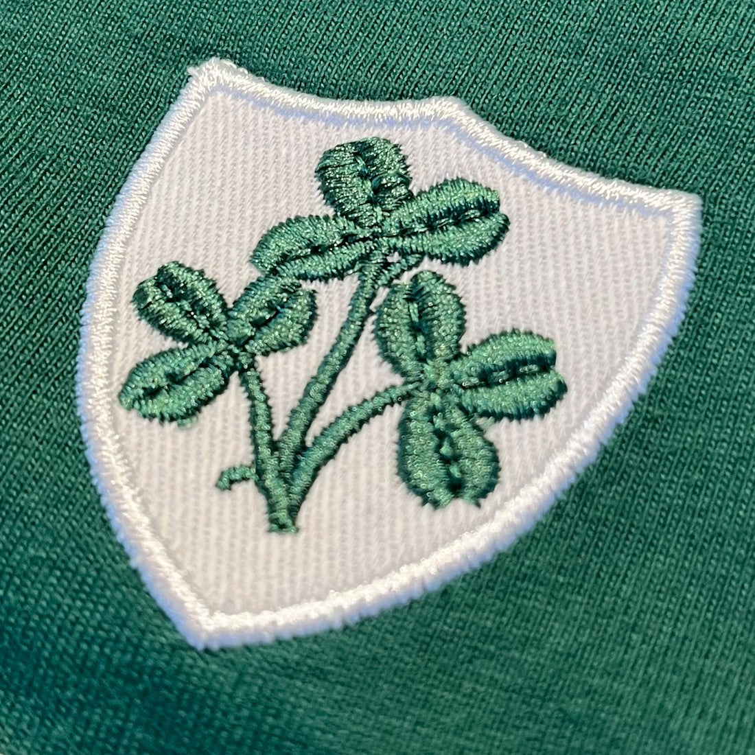 Ireland Rugby Star Baby Sleepsuit in Green