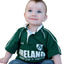 Ireland Rugby Star Baby Sleepsuit in Green