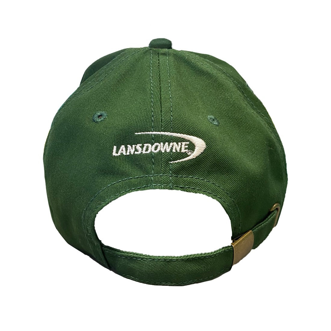 Ireland Shamrock Crest Baseball Cap in Cream & Bottle Green