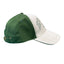 Ireland Shamrock Crest Baseball Cap in Cream & Bottle Green