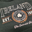 Ireland Shamrock Est. 1922 Kids Hoodie in Bottle Green