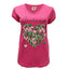 Ireland Shamrock Heart Ladies T-Shirt in Cerise