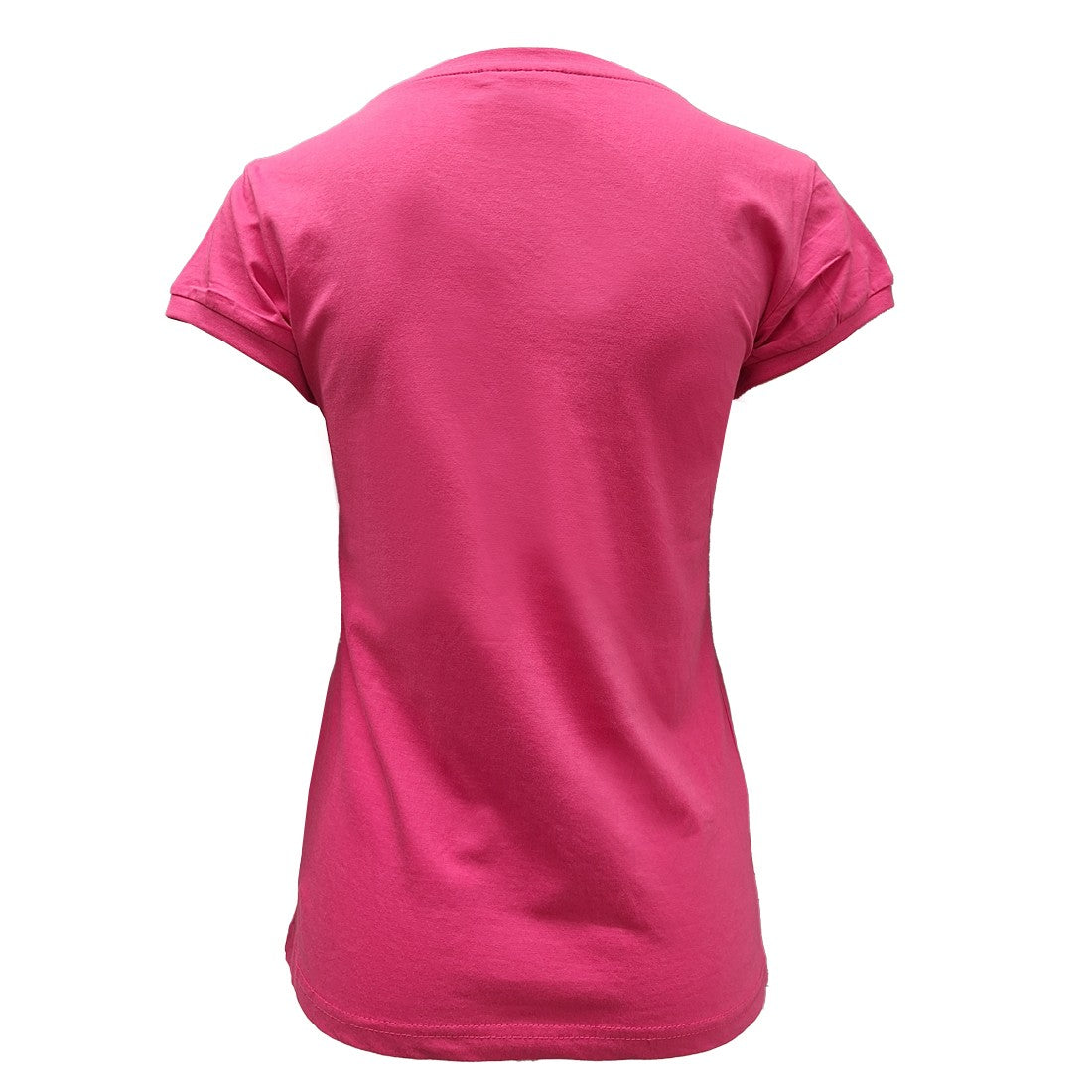 Ireland Shamrock Heart Ladies T-Shirt in Cerise